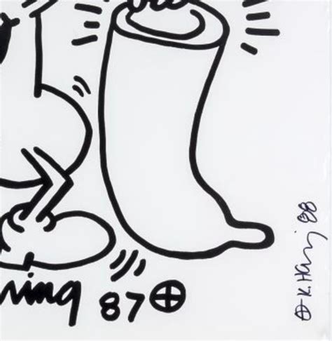 Keith Haring Safe Sex Gundel 60 Keith Haring For Sale At 1stdibs