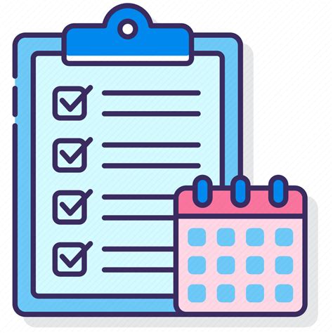 Checklist Daily Date Schedule Icon Download On Iconfinder