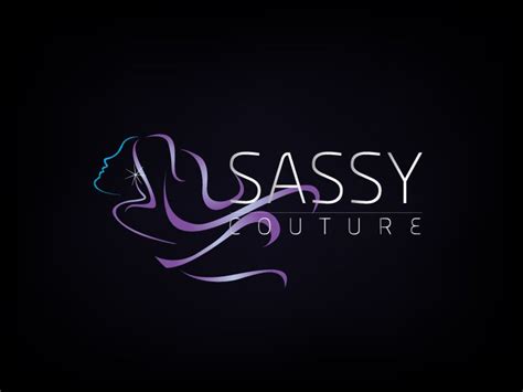 Sassy Couture Logo Design Neon Signs Sassy