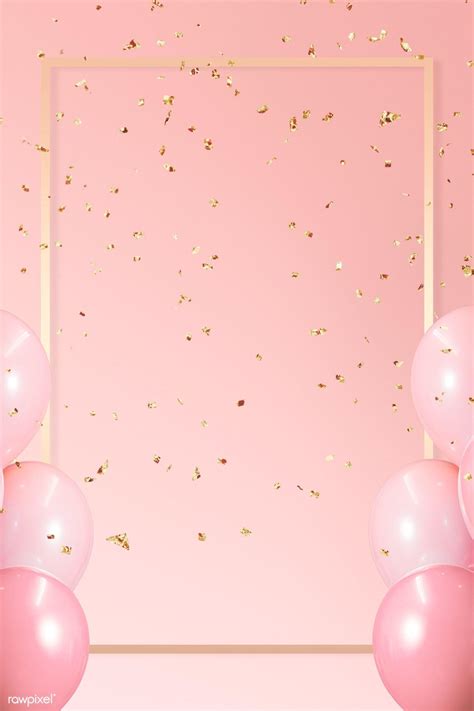 Happy Birthday Background Wallpaper Pink