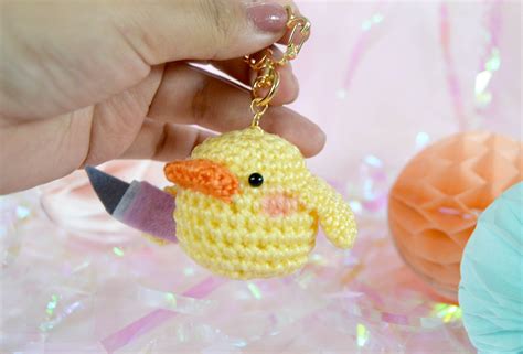Duck With Knife Cut You Chick Plushie Chick Knife Plush Etsy