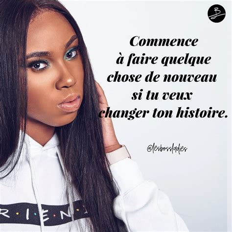 Change Ton Histoire Mademoiselle Boss Lady Motivation Glamour Magazine Portrait Courage