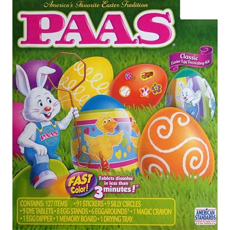 Paas Classic Easter Egg Decorating Kit