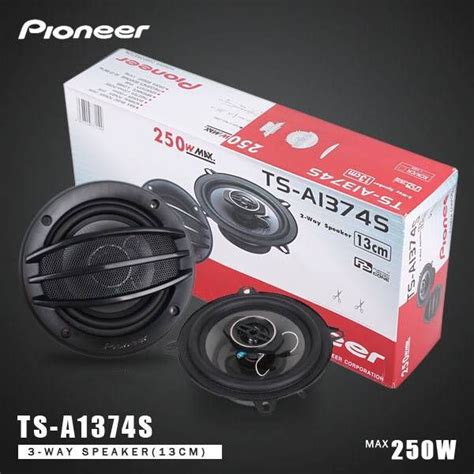 Buy Original Pioneer Ts A1374s 525 2 Way 250w Coaxial Speaker