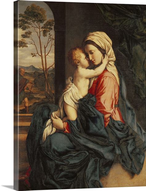 The Virgin And Child Embracing Wall Art Canvas Prints Framed Prints