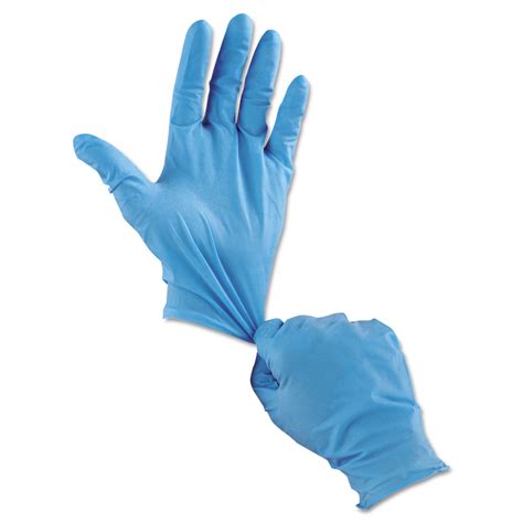 Mcr Safety Nitri Shield Disposable Nitrile Gloves Blue X Large 50 Box Crw6025xl