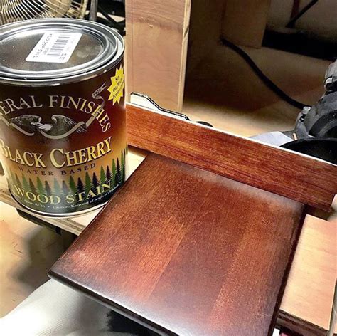 Black Cherry Wood Stain Finish