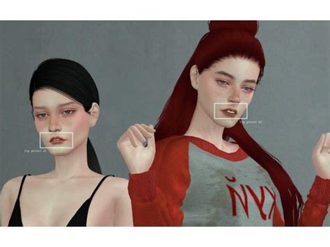 Lips Presets By Shsims Sims 4 Sims My Sims