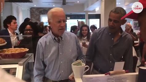 Bffs Obama And Biden Spotted At Dc Bakery