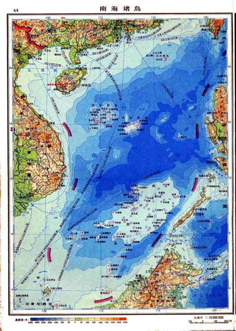 South China Sea Chinese Maps