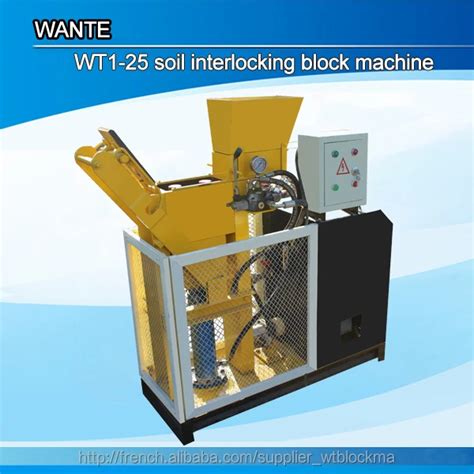 WT Machine Press Pour Briques De Terre Crue Machines De Fabrication De Briques ID De Produit