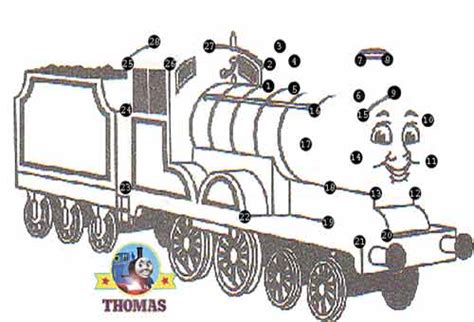 This free printable set includes two dot to dot pictures. Thomas the tank engine games free online dot to dot for ...