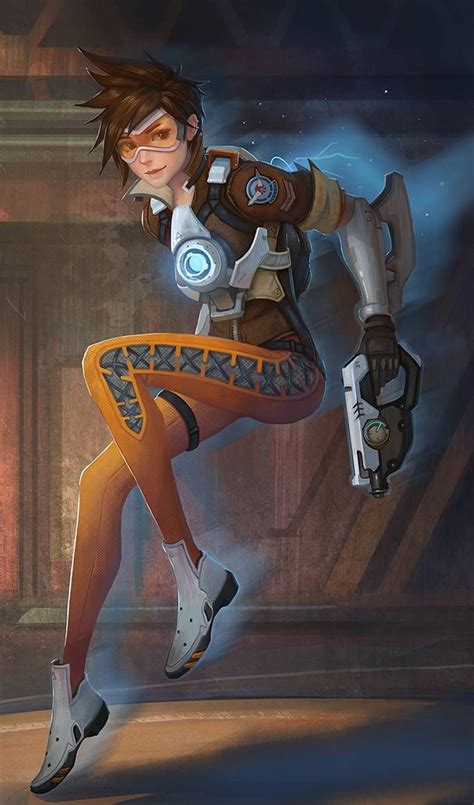 Tracer By Yagaminoue On Deviantart Overwatch Tattoo Overwatch Drawings