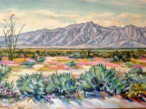 Anza Borrego Desert Painting By Robert Gerdes