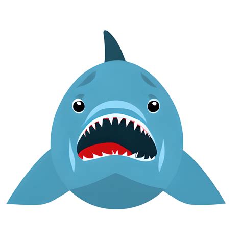 Great White Shark Graphic · Creative Fabrica