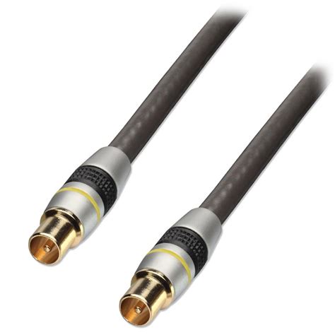 05m Premium Tv Aerial Uhf Rf Freeview Coax Cable From Lindy Uk
