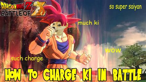 Dragon ball and saiyan saga : Dragon Ball Z: Battle of Z - How To Charge Ki/Power Up ...
