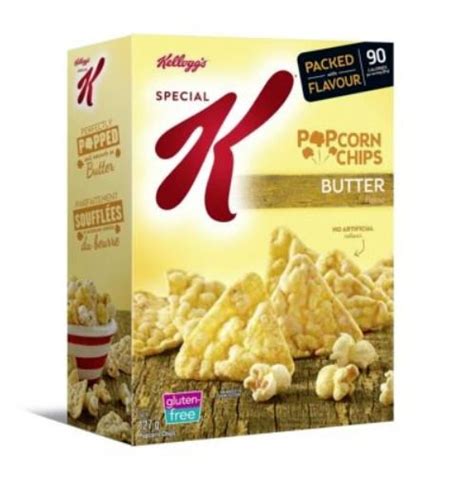 Kelloggs Special K Popcorn Chips Butter Flavour 127g From Canada