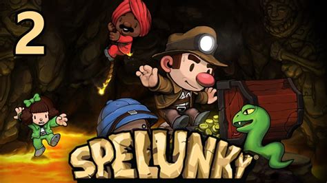 spelunky co op 2 more deaths 2 player co op gameplay youtube