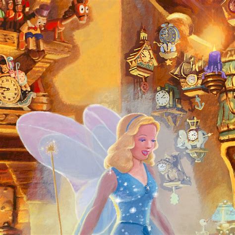 Geppettos Pinocchio Limited Edition Canvas In 2022 Disney Fine Art