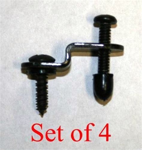 Adjustable Cabinet Door Clips To Hold In Stained Glass 4 Ebay