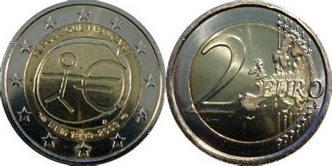 2 Euros Union économique Et Monétaire France Numista