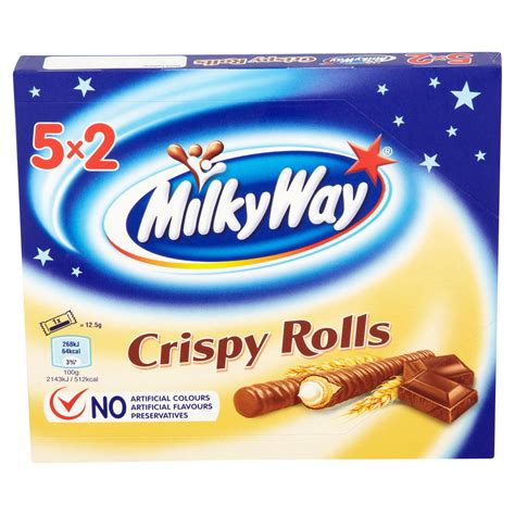 Milky Way Crispy Rolls 5 X 25g Multipacks Iceland Foods