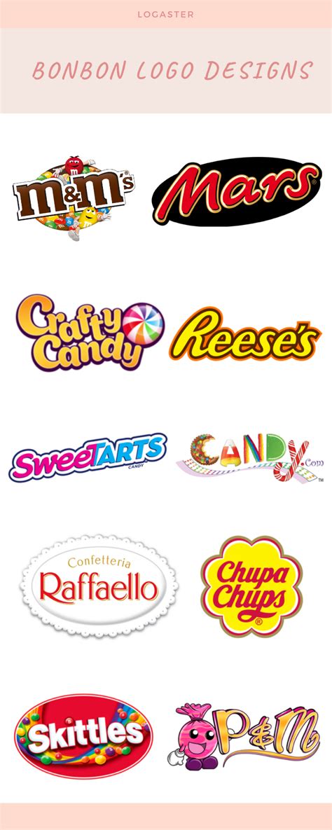 Famouse Bonbon Logos Heres Your Inspiration Food Brand Logos Food