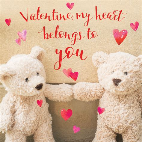 A cute get well ecard for the one who is in bed. Cute Teddy 3D Holographic Valentine's Day Card | Cards