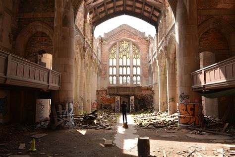 Stunning Abandoned Church In Gary Indiana R Pics