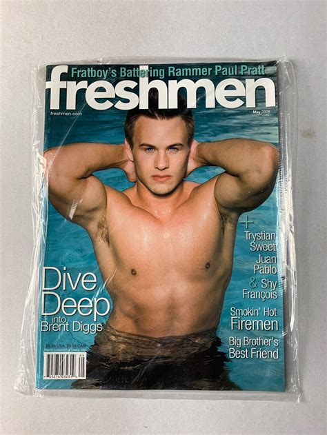 freshmen gay magazine may 2008 brent diggs juan pablo etsy