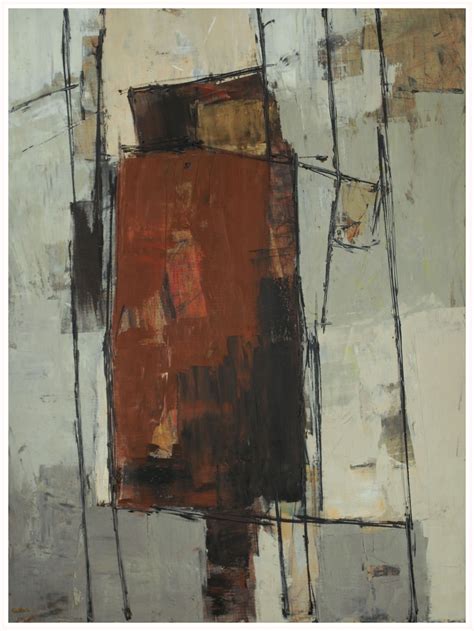 Mid 20th Century Modern British Abstract Painting By Robert Sadler