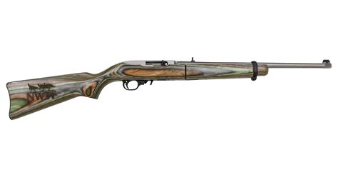 Ruger 1022 Takedown 22lr Rimfire Rifle With Limited Edition Nwtf Green