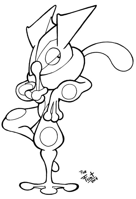 This coloring sheet shows charmeleon's fiery attitude with the pokemon roaring out and flames on the background. Greninja Pokemon Disegni Da Colorare - Colorare Immagini