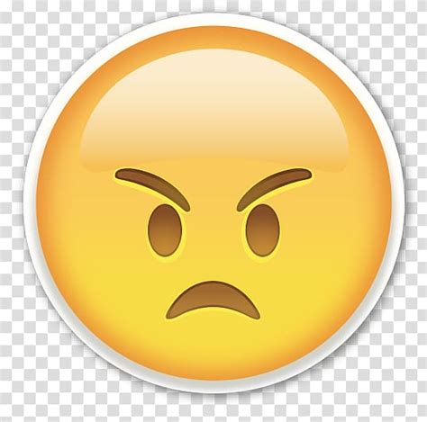 Angry Emoji Emoticon Emoji Whatsapp Smiley Anger Smiley Transparent