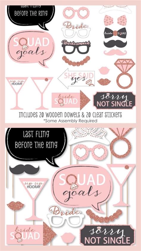 Bride Photo Booth Props In 2021 Wedding Photo Booth Props Wedding Photo Booth Photo Booth Props