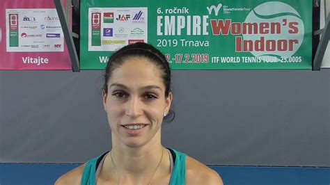 Empire Womens Indoor 2019 Interview With The Singles Winner Isabella