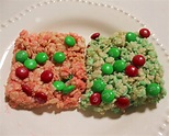 Christmas Rice Krispie Treats - Mr. B Cooks