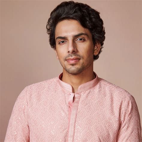 Kurta Pajama For Men Buy Rani Pink Chikankari Kurta Set Online Manyavar