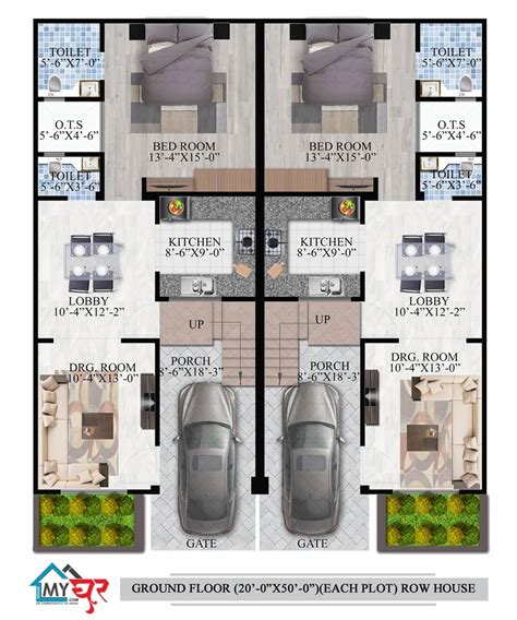 20 X 50 House Floor Plans Designs Floor Roma