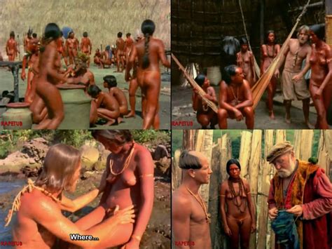 The White Man Living Among Nude American Indian