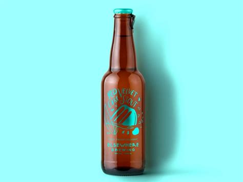 Latest Brown Beer Bottle Mockup By Bhavya On Dribbble