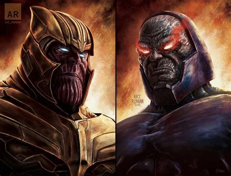 Darkseid Vs Thanos Wallpapers Top Free Darkseid Vs Thanos Backgrounds