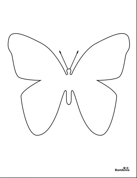 Butterfly Paper Cut Out Patterns Sketch Coloring Page