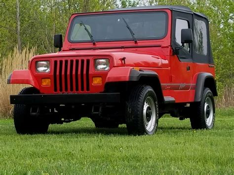 23k Mile 1989 Jeep Wrangler For Sale On Bat Auctions Sold For 10250