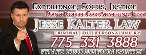 The Cost Of A Lawyer In Reno Nevada Jesse Kalter Law
