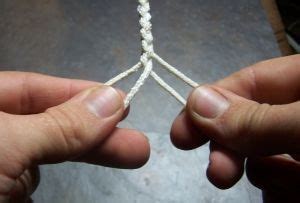How to braid 4 strands round. HOW TO - 4 Strand Round Braid - site also shows how to make period braid slings and various ...