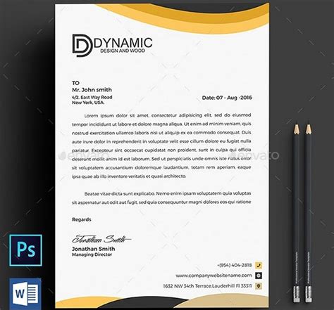 Free to try to personalize. 20+ Best Microsoft Word Letterhead Templates (Free ...