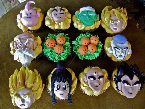 Check spelling or type a new query. Cupcakes with Dragon Ball Z fondant toppers/BlakeyCakes | Dragon ball z | Pinterest | Anime ...