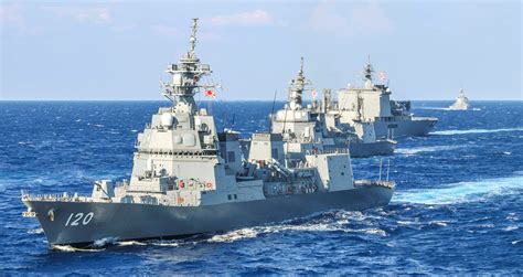 Japan Maritime Self Defense Force Us Navy Conduct Bilateral Annual